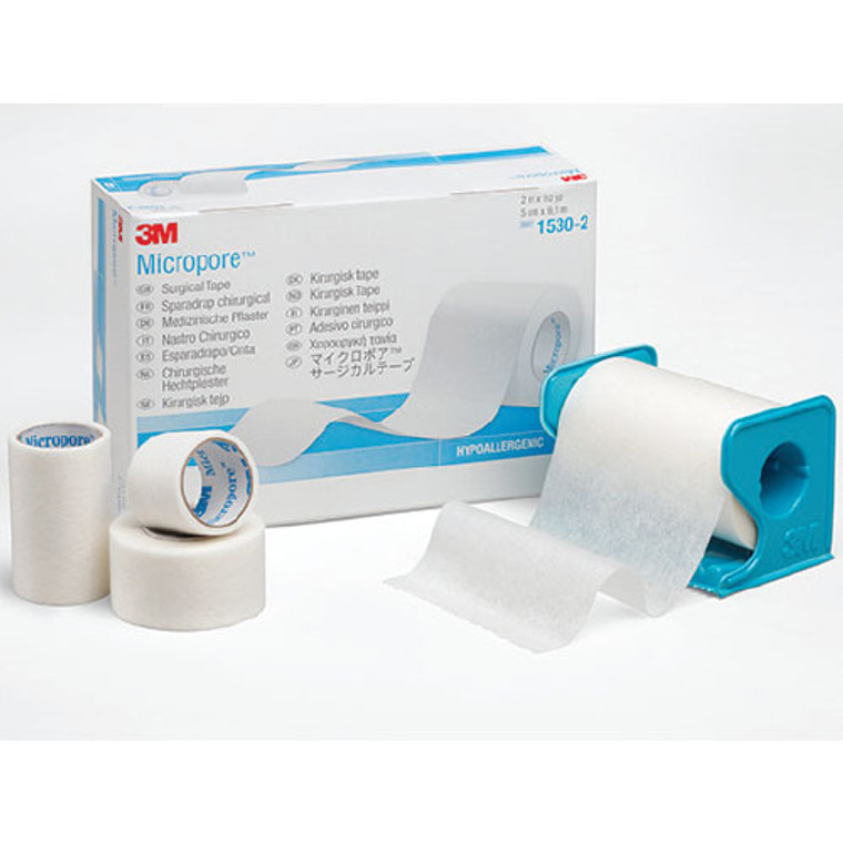 TAPE MICROPORE 2.5CM x 9.1M (BOX OF 12)