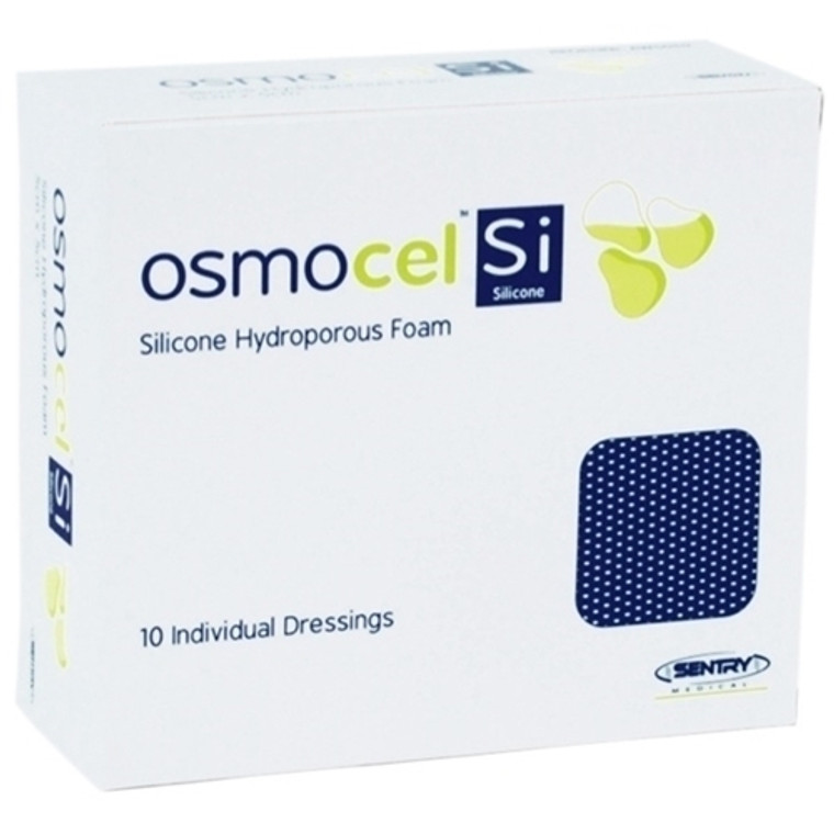 OSMOCEL SI SILICONE HYDROPOROUS FOAM DRESSING 5CM X 5CM (BOX OF 10)