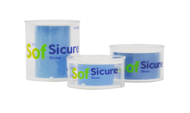 SOFSICURE SILICONE FIXATION TAPE 5CM X 1.5M (BOX OF 6)