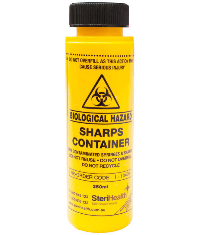 250ML SHARPS CONTAINER BIO CAN