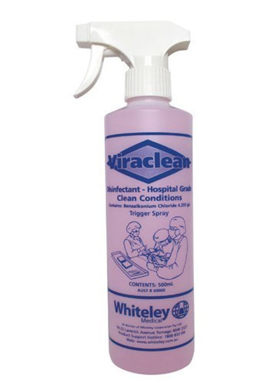 VIRACLEAN DISINFECTANT TRIGGER SPRAY 500ML
