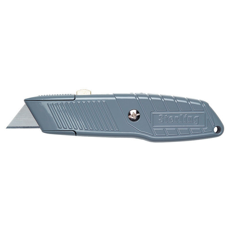 FIXED BLADE RETRACTABLE TRIMMINGKNIFE - ULTRA GRIP - STERLING