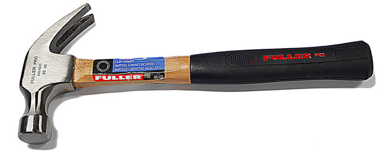 575 GRAM CLAW HAMMER (TIMBER HANDLE) - FULLER
