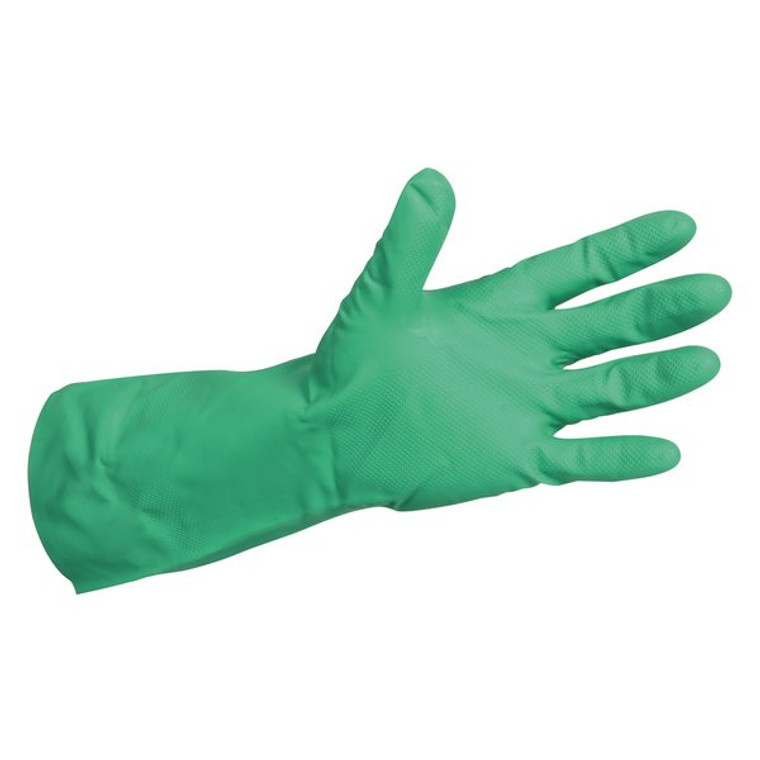 SIZE 10 GREEN NITRLE GLOVES (PACK 12) - ANSELL