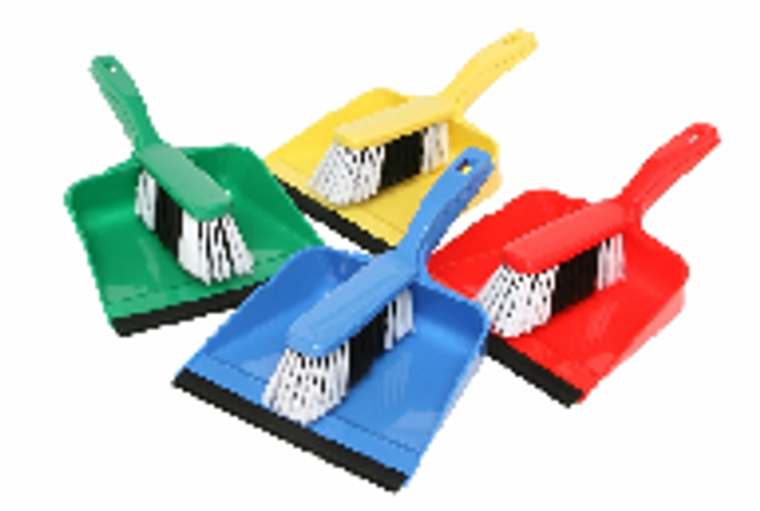 DUST PAN AND BROOM SET