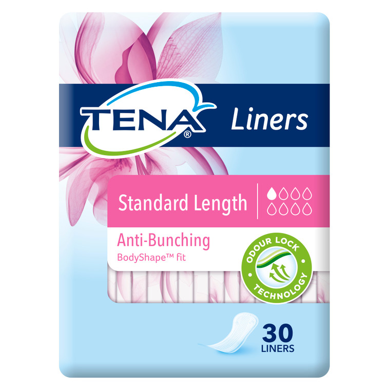 TENA LINERS STANDARD LENGTH - 2309658 - PACK OF 30