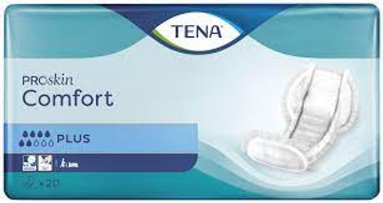 TENA COMFORT PLUS - 2335803 - CARTON OF 80 (4 X 20)