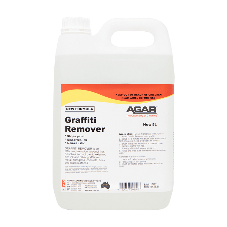 AGAR GRAFFITI  REMOVAL 5 LT