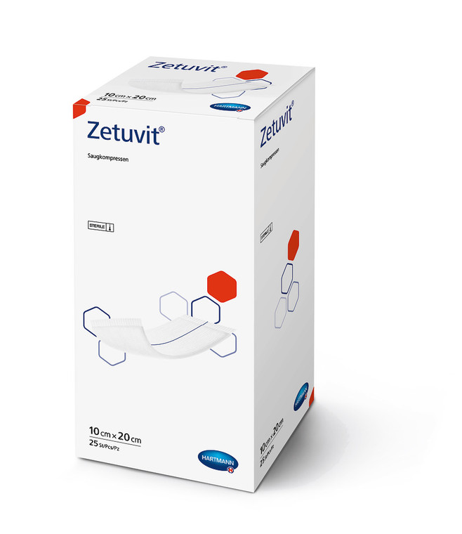 ZETUVIT STERILE 10X20CM - BOX 25 - 413702