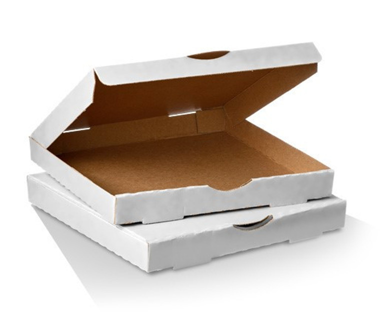 PIZZA BOX WHITE 13 INCH 100 / BUNDLE - PBW13