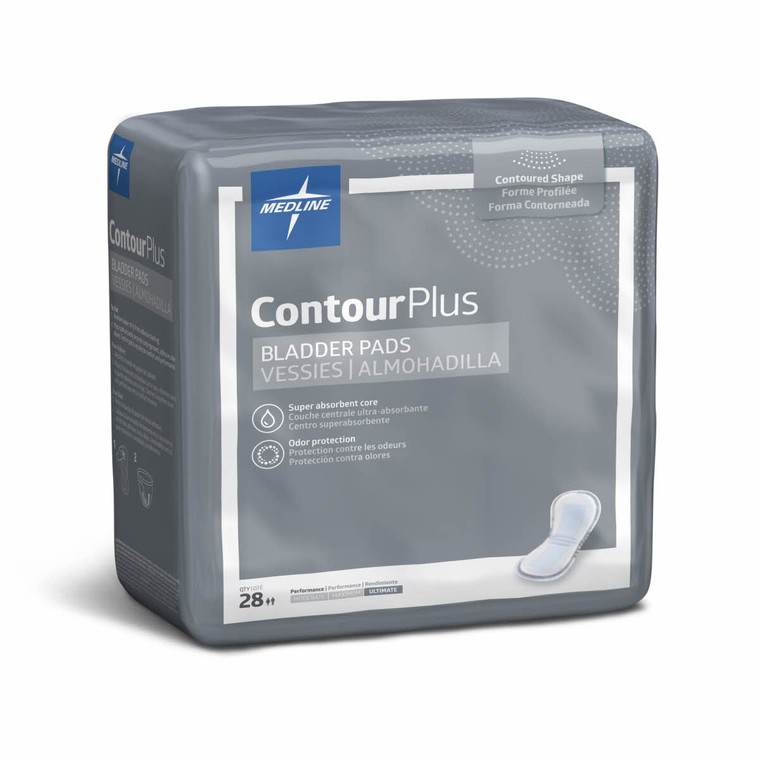 MEDLINE CONTOUR PLUS ULTIMATE 743ML - 8CM X 33CM - CARTON 168 - BCPE03