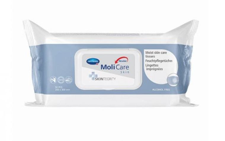 MOLICARE SKIN MOIST TISSUES - 50 PER PACK