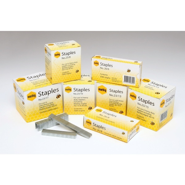 STAPLES  NO 23/15 HEAVY DUTY (PACK OF 5000) - MARBIG