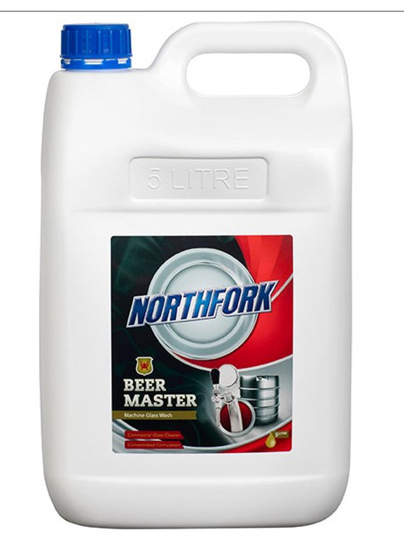 MACHINE GLASS WASHING DETERGENT BEERMASTER 5LT