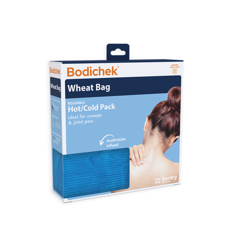 HOT/COLD WHEAT PACK 26CM  X 26CM - SQUARE