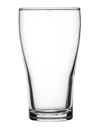 CONICAL, CONICAL (NUCLEATED), HEIGHT: 145MM, DIAMETER: 80MM, CAPACITY: 425ML, CARTON 48, BRAND: CROWN GLASSWARE - CC140007N