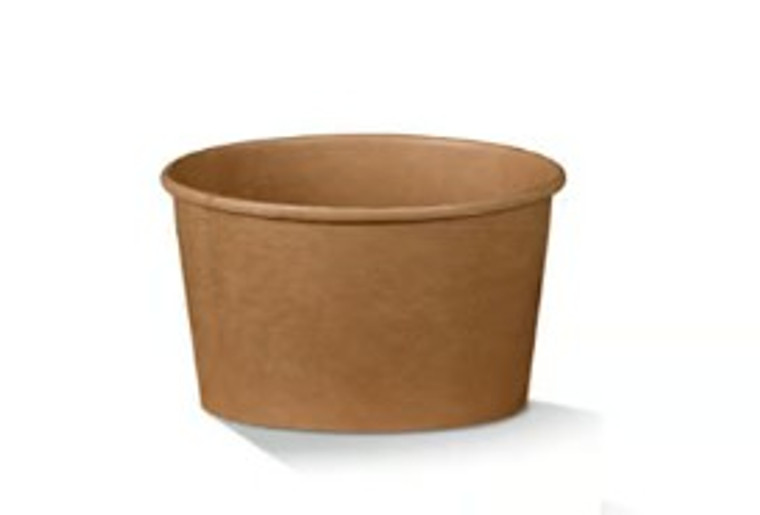 BOWL BROWN KRAFT 8OZ - CARTON 500 - BB8