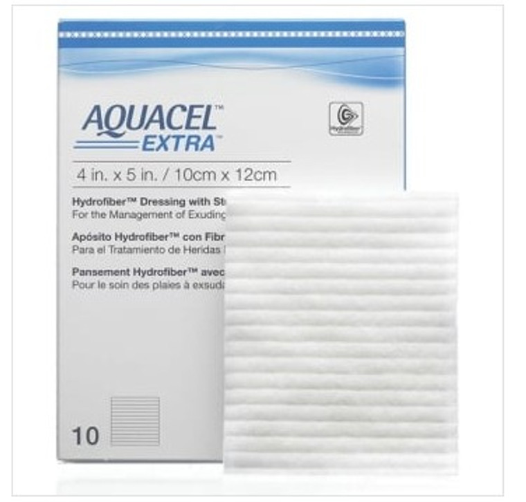 AQUACEL EXTRA DRESSING 5CM X 5CM - BOX OF 10