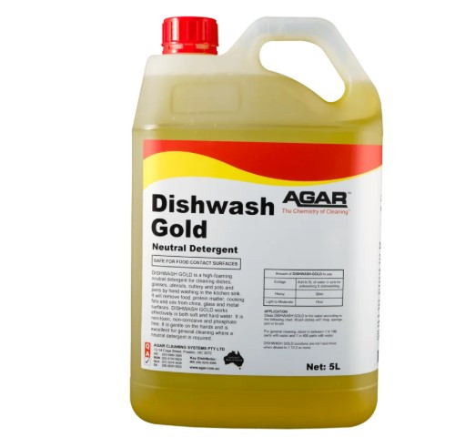 AGAR - DISHWASH GOLD - NEUTRAL DETERGENT - 5 LT - DISH5