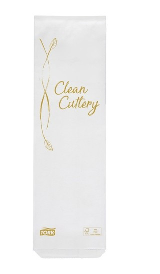 TORK BOTANICAL CUTLERY BAG ADVANCED 500 BAGS - 2 PACKS - 2308226