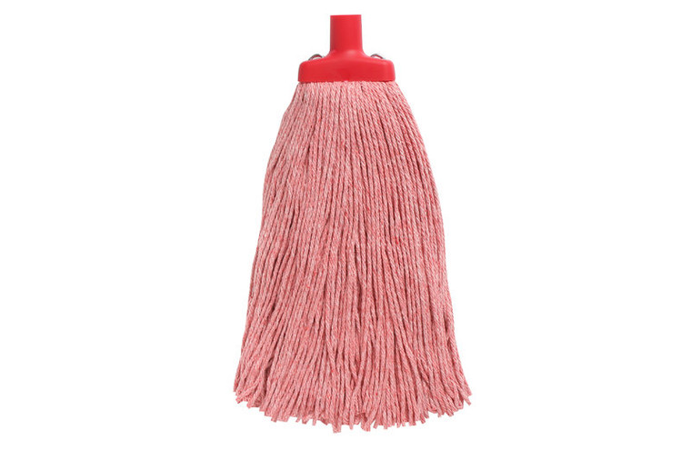 MOP HEAD COTTON SUPERABSORB RED