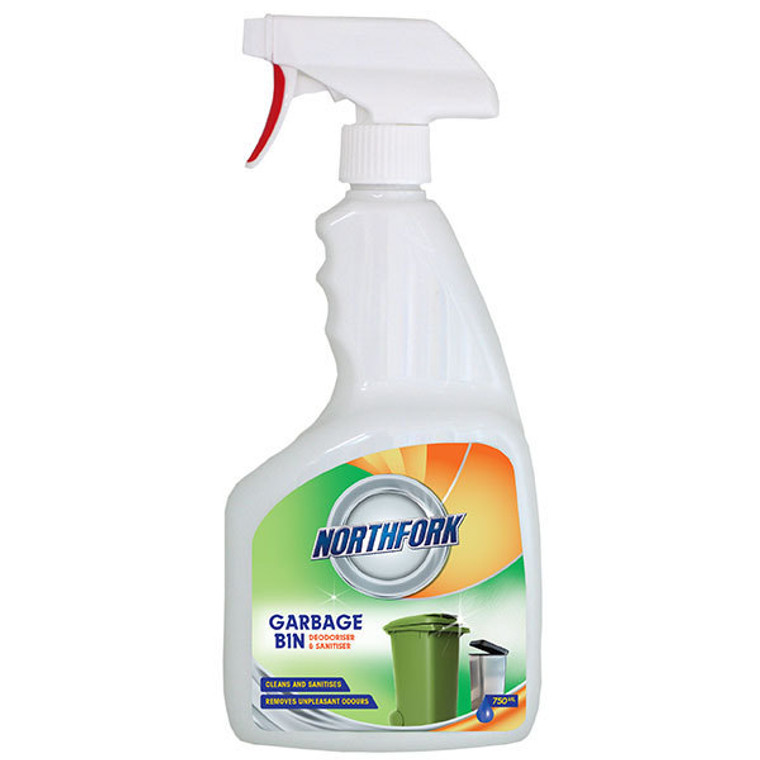 GARBAGE BIN DEODORISER & SANITISER 750ML