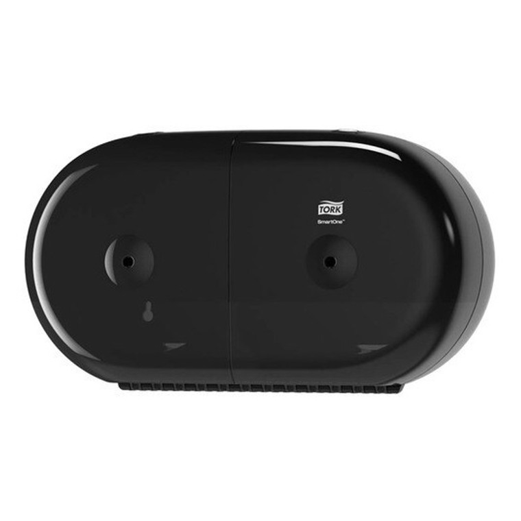 TORK SMARTONE TWIN MINI TOILET ELEVATION DISPENSER BLACK T9 - 682008