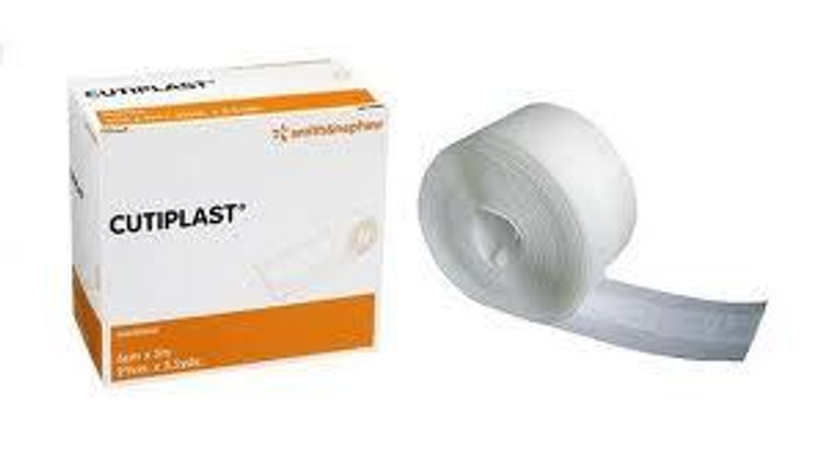 CUTIPLAST FABRIC ISLAND DRESSING ROLL 4CM X 5M