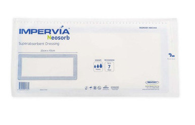 DRESSING SUPER ABSORBENT IMPERVIA NEOSORB 30 X 45CM - BOX OF 5 - NWC047