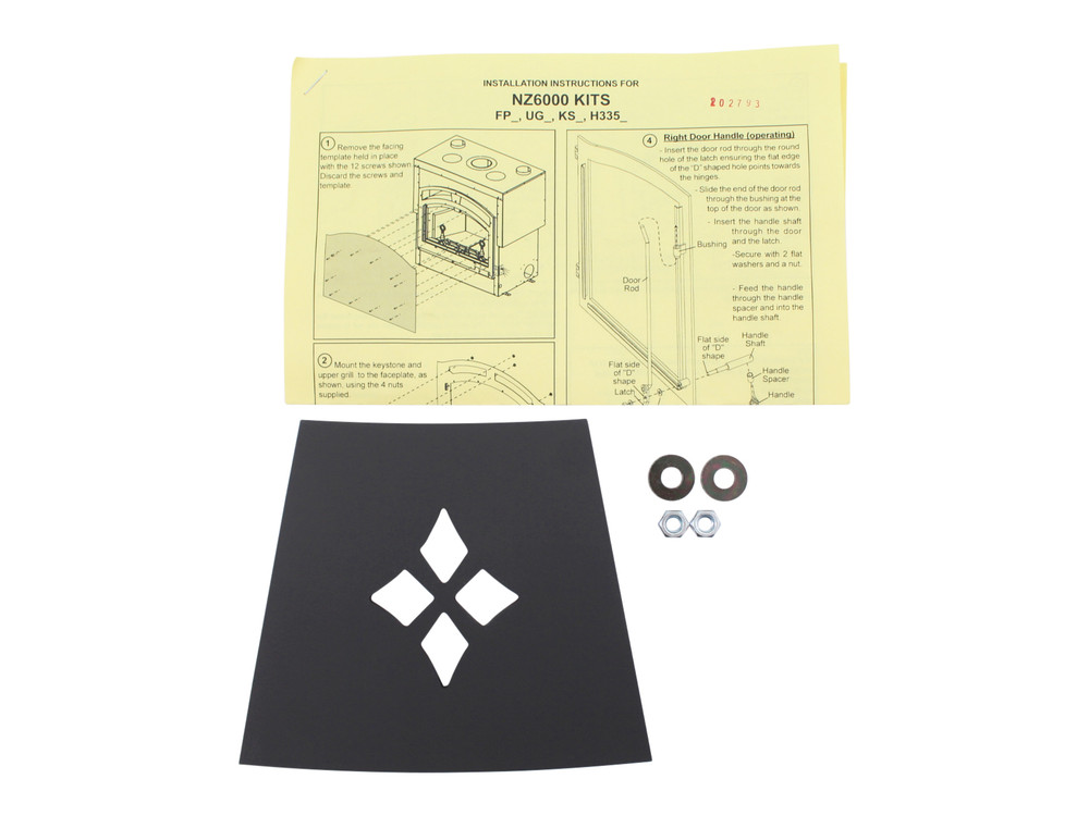 Napoleon NZ6000 Black Keystone (KSK)
