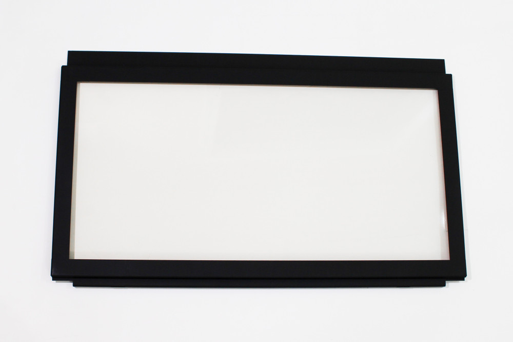Napoleon Latch Type Door with Glass & Gasket – Black (W010-1642)