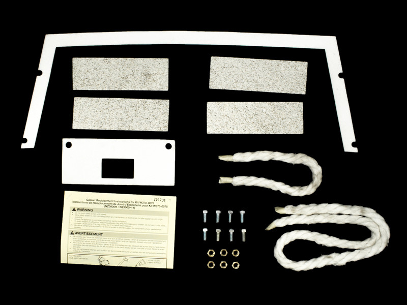 Napoleon NZ3000H & NZ3000H-1 Firebox Gasket & Hardware Kit (W370-0075)
