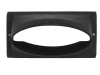 Vermont Castings 8" Oval Flue Collar - Classic Black (0000555)