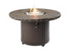 Marbleized Noche Beacon Chat Height Gas Fire Pit Table (BC-20-MNB)