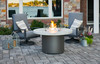 White Onyx Beacon Chat Height Gas Fire Pit Table (BC-20-WO)