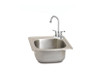 Stainless Steel Sink with Single Faucet (SINK)