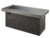 Commercial Stainless Steel Key Largo Fire Pit Table (KL1242SDSING)