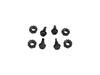 Heat N Glo Slim Line Series 3 Sided Trim Kit - Black (750-TRIM3-BK-B)