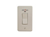 Heat N Glo IntelliFire Touch White Wireless Wall Switch (IFT-RC150-HNG)