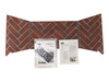 Astria Herringbone Brick Firebox Liner Kit 35'' - Old Town Red  (F2188)