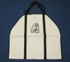 Canvas Log Carrier - White w/Black Trim (6040SH)