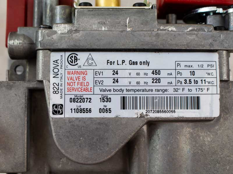 Lennox Electronic Valve Assembly LP - J4811