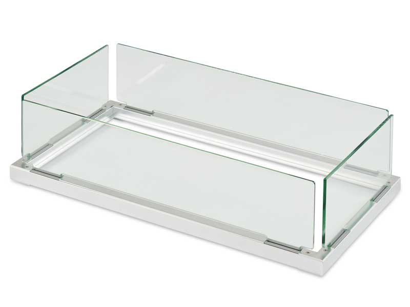 The Outdoor GreatRoom Company Linear Folding Glass Wind Guard - Thumbnail 3