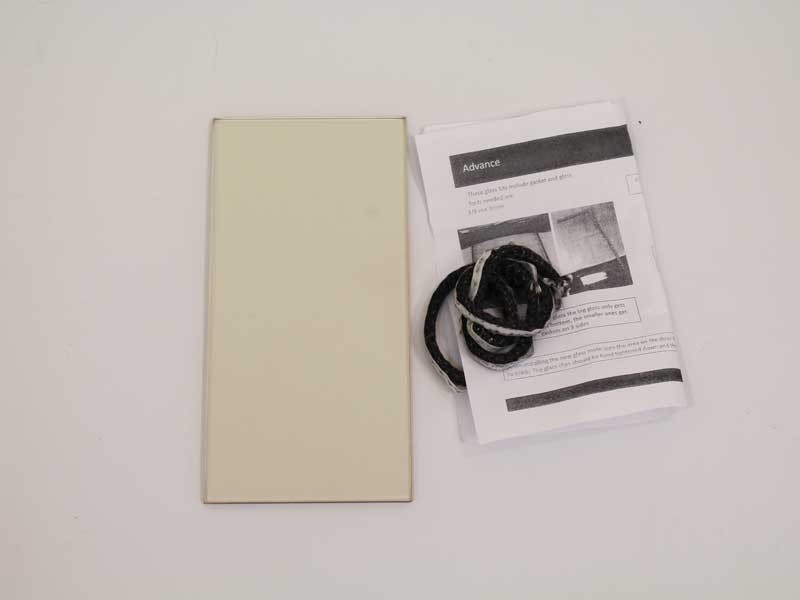 Harman Advance Side Glass with Gasket - 1-00-08729