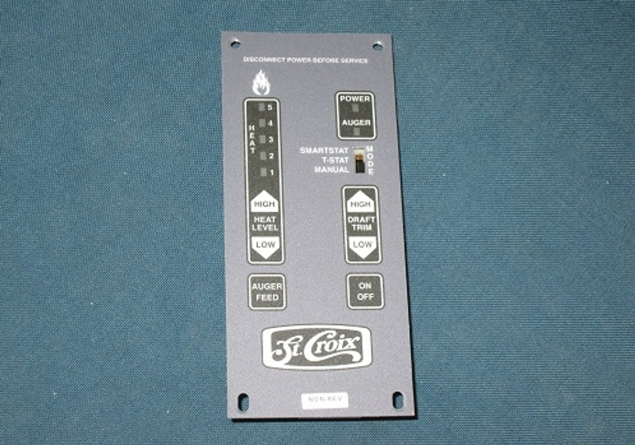 horizon eclipse pellet stove control panel label