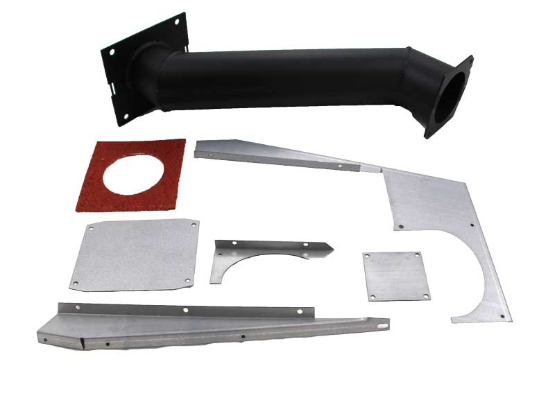Quadra-Fire Rear Shroud Assembly W/ Top Vent Kit - 811-0680