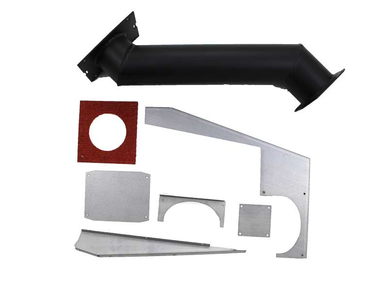 Quadra-Fire Rear Shroud Assembly W/ Top Vent Kit - 811-0680