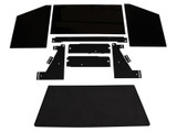 Heat N Glo SlimLine Series Reflective Black Glass Refractory (GLASS-5X)