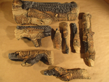 Enviro Westley Ceramic Log Set - 8pcs (50-3728)