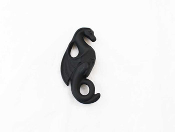 Vermont Castings Warming Shelf Dragon Bracket - Classic Black (1302220A)